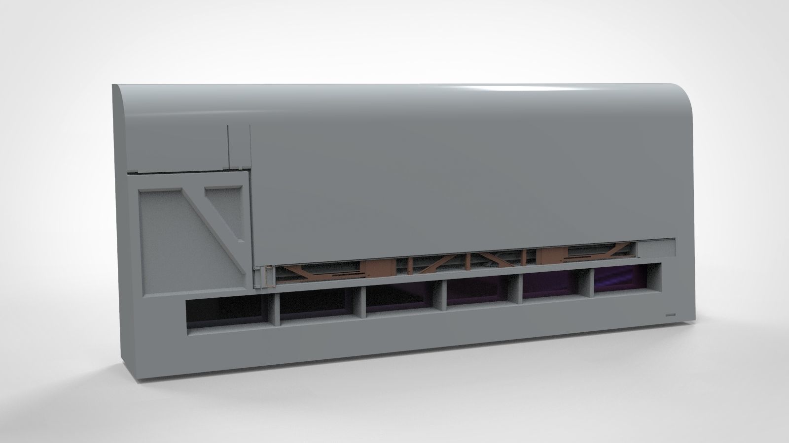 sci-fi Architecture kitbash 22 3D model_81