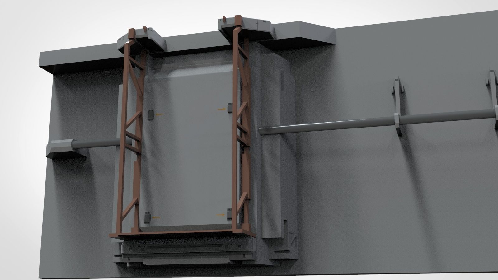 sci-fi Architecture kitbash 22 3D model_42