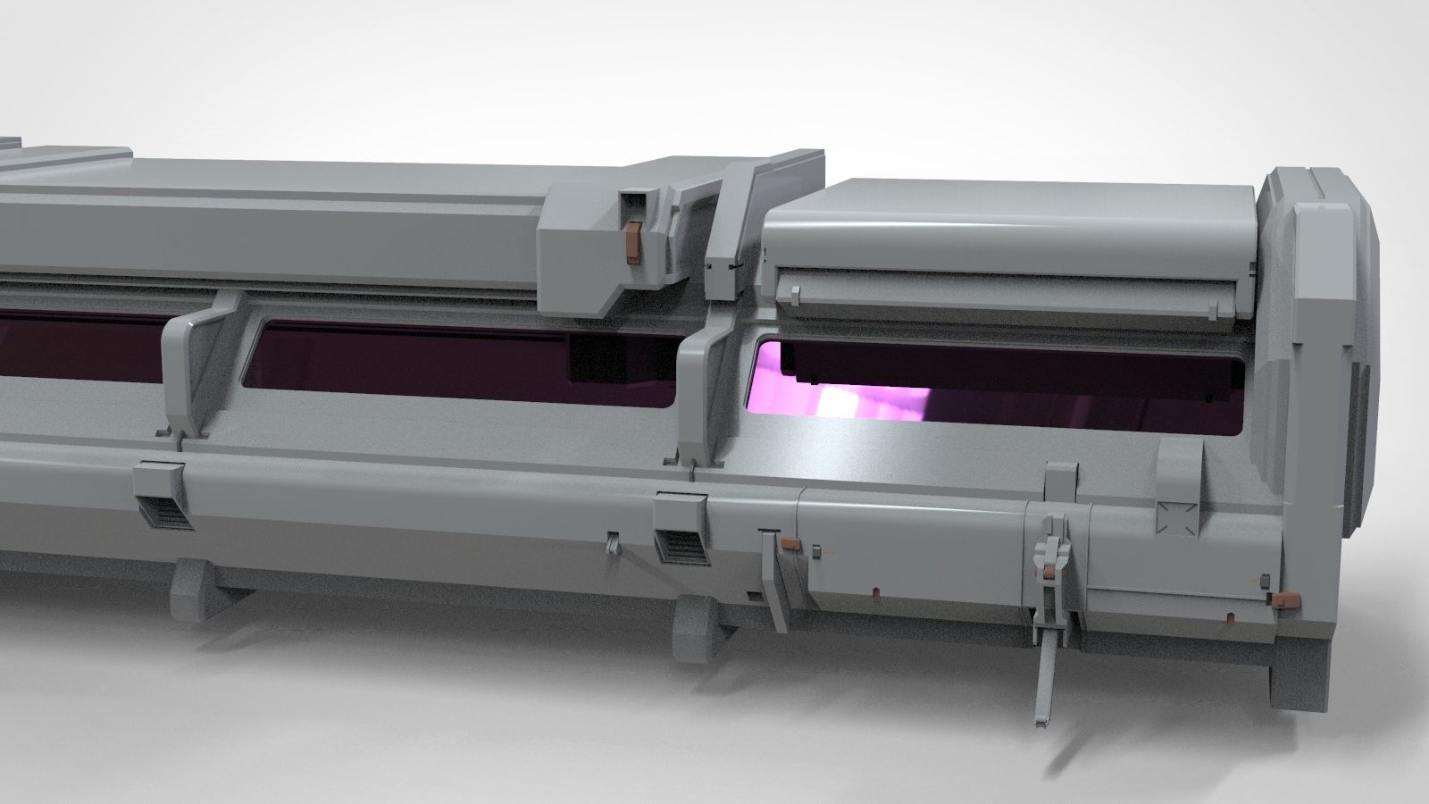 sci-fi Architecture kitbash 22 3D model_52