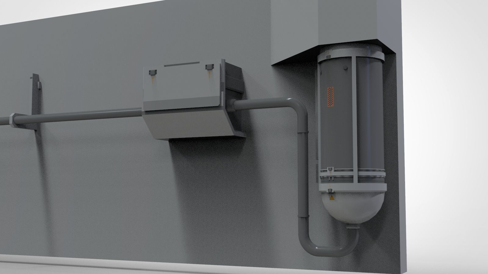 sci-fi Architecture kitbash 22 3D model_41