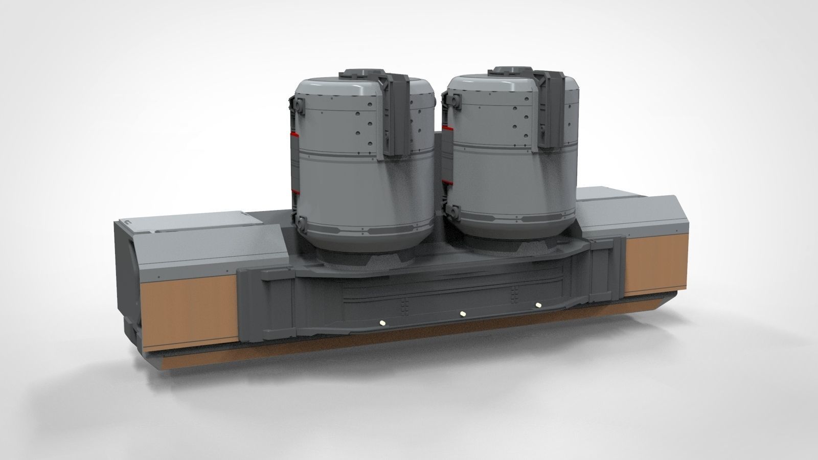 sci-fi Architecture kitbash 22 3D model_56