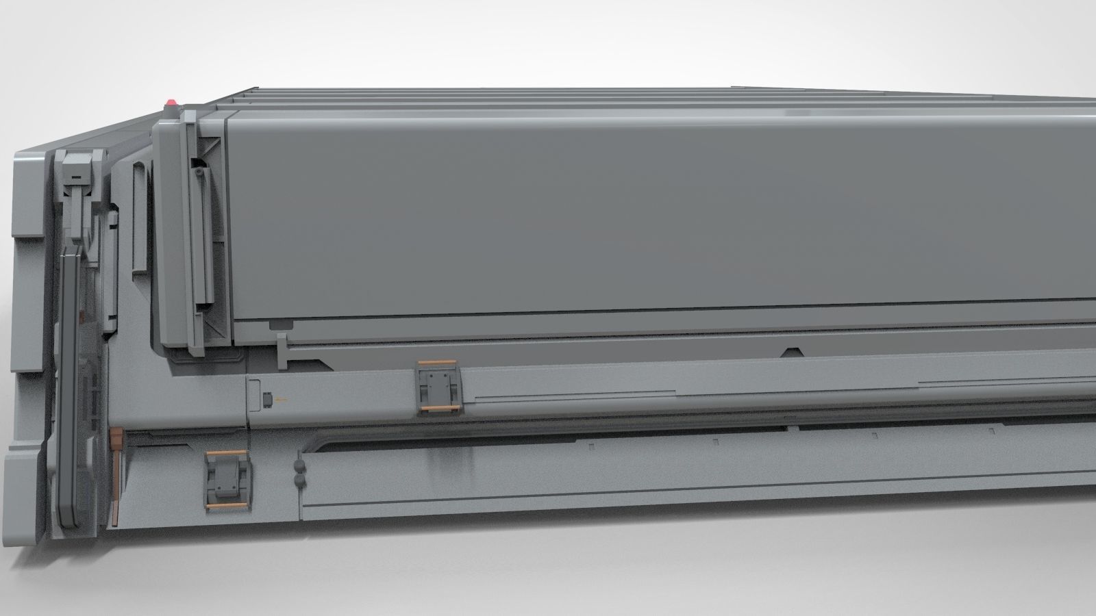 sci-fi Architecture kitbash 22 3D model_25