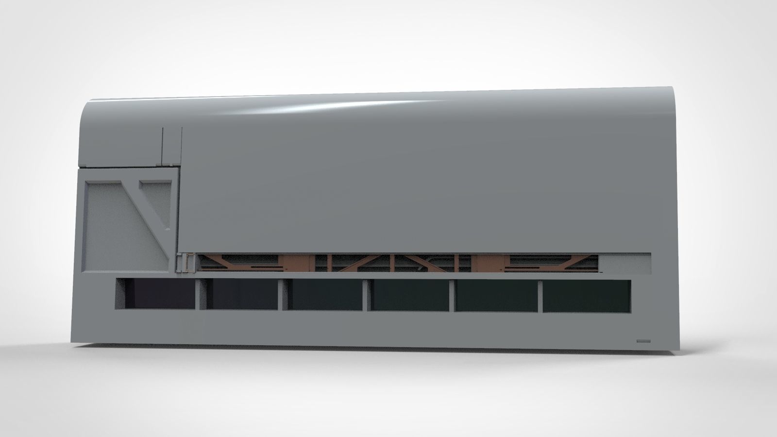 sci-fi Architecture kitbash 22 3D model_82