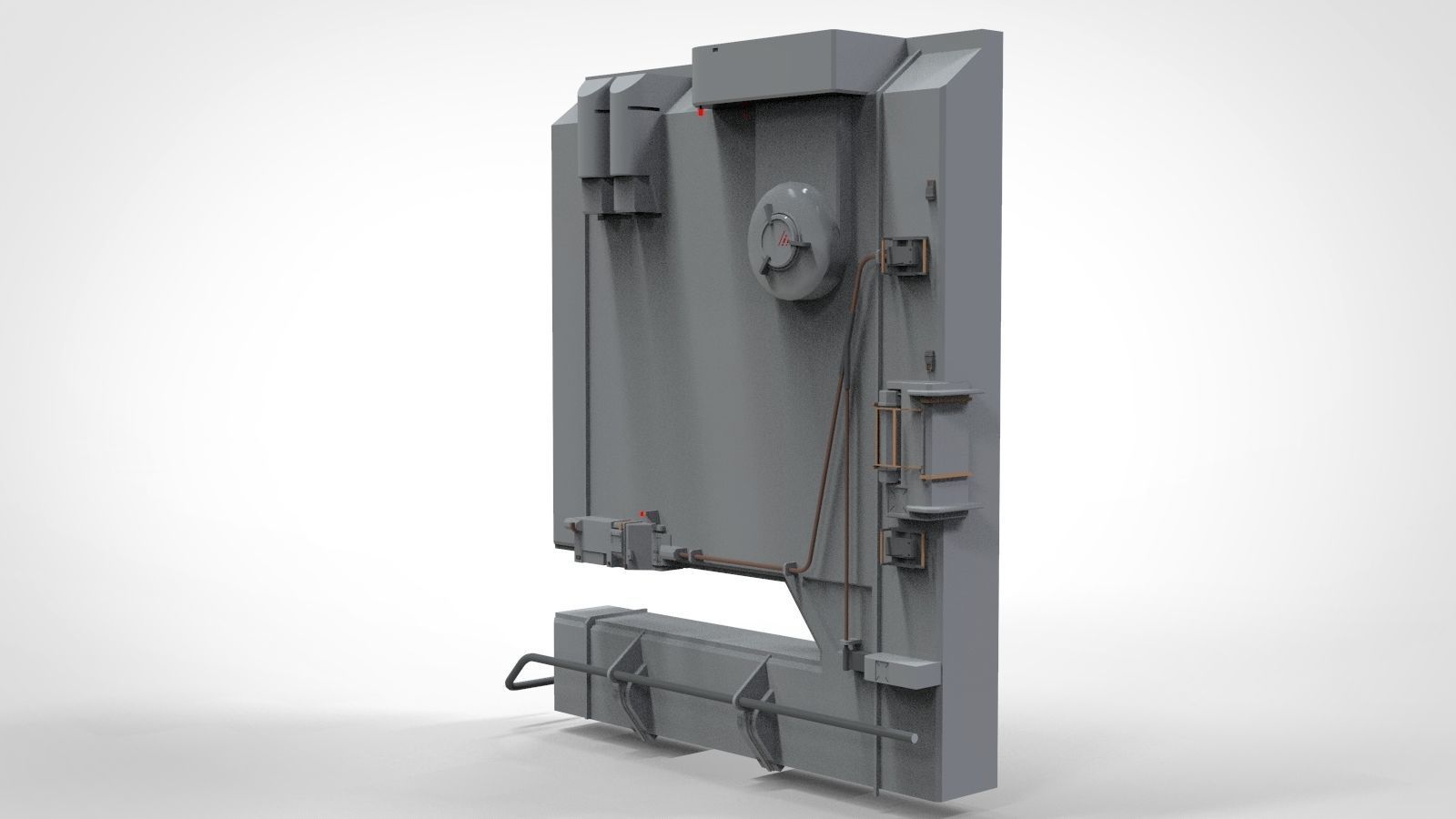 sci-fi Architecture kitbash 22 3D model_74