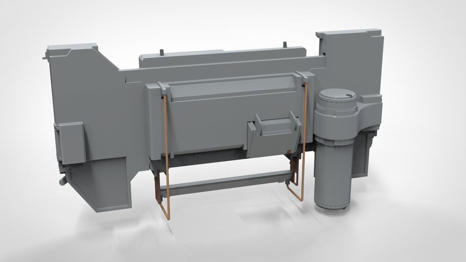 sci-fi Architecture kitbash 22 3D model_46