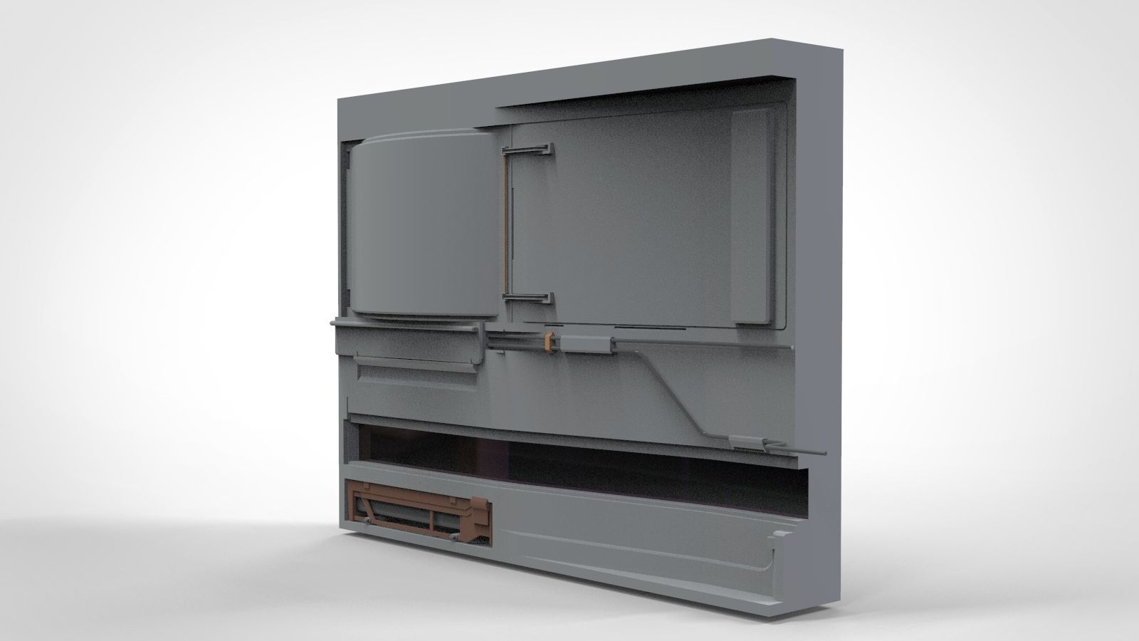 sci-fi Architecture kitbash 22 3D model_86