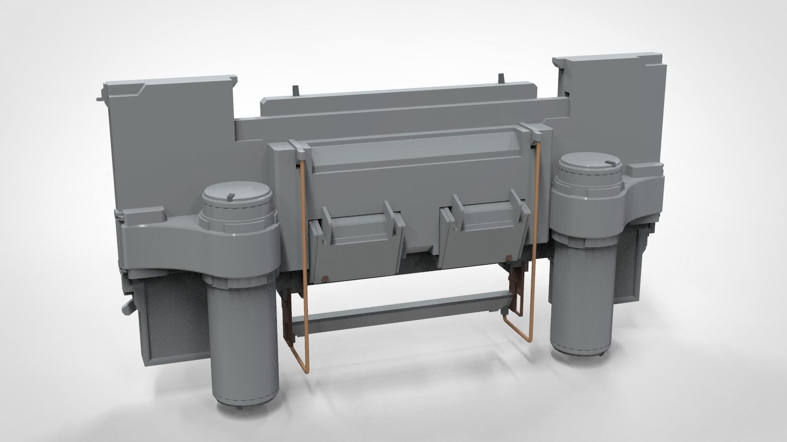 sci-fi Architecture kitbash 22 3D model_45