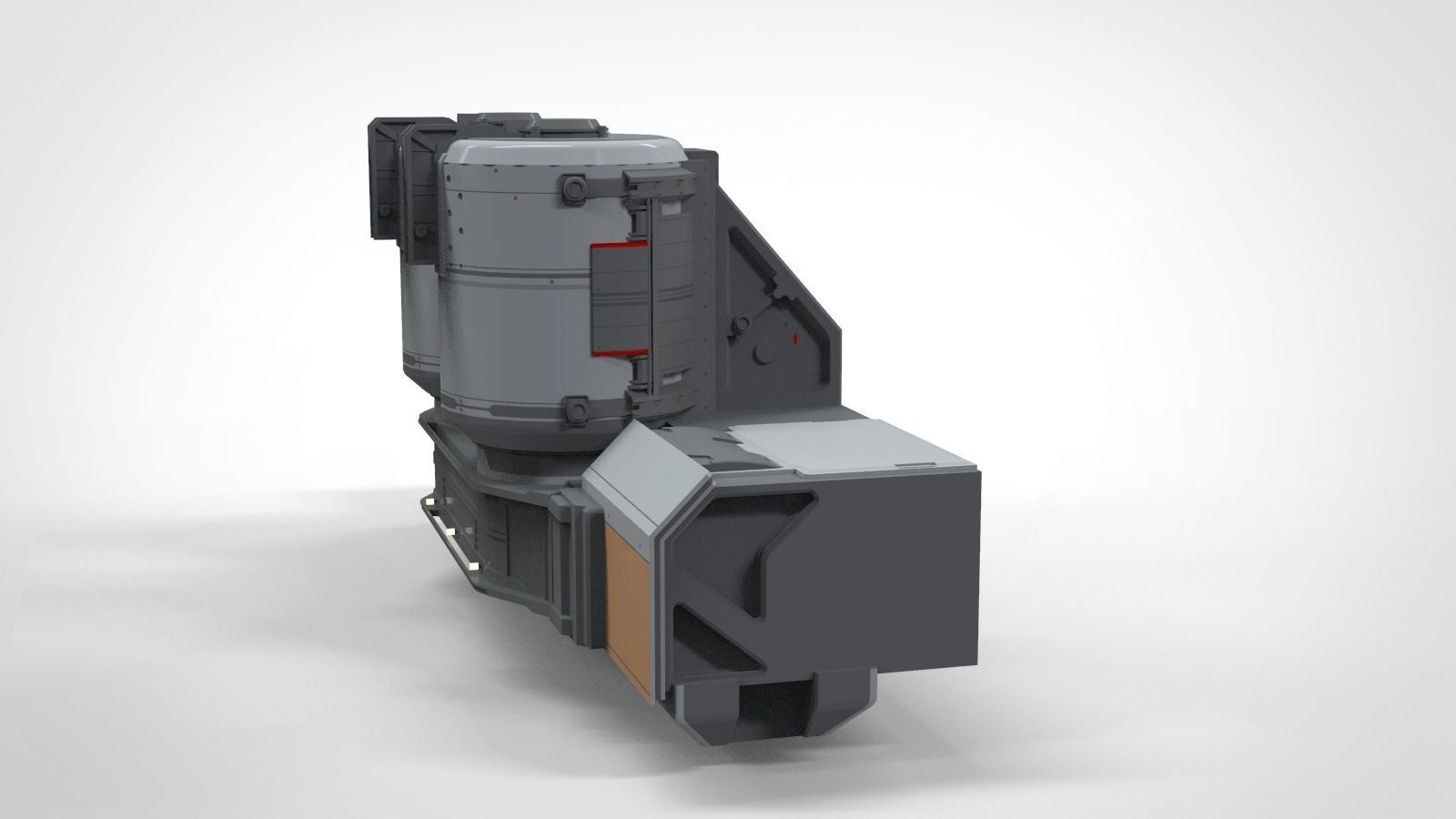 sci-fi Architecture kitbash 22 3D model_59