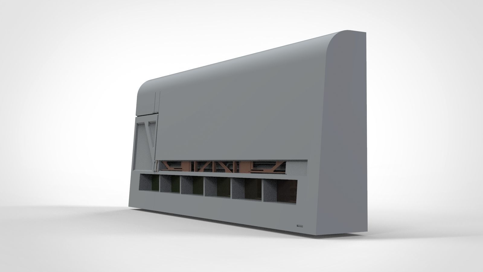 sci-fi Architecture kitbash 22 3D model_83