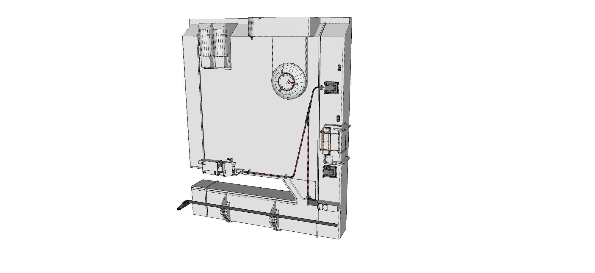 sci-fi Architecture kitbash 22 3D model_100