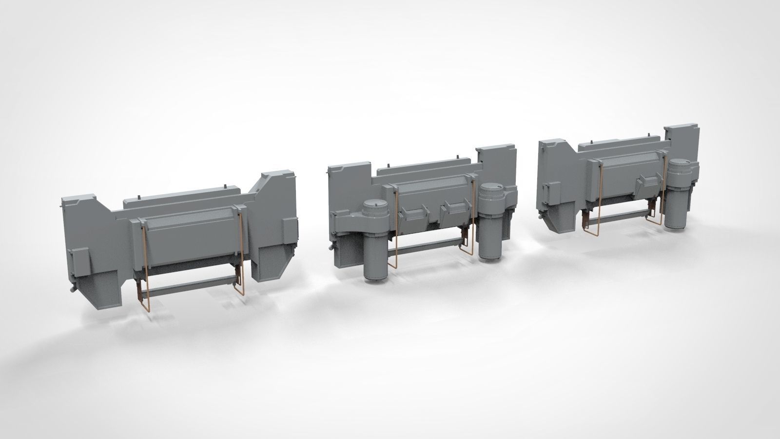 sci-fi Architecture kitbash 22 3D model_43