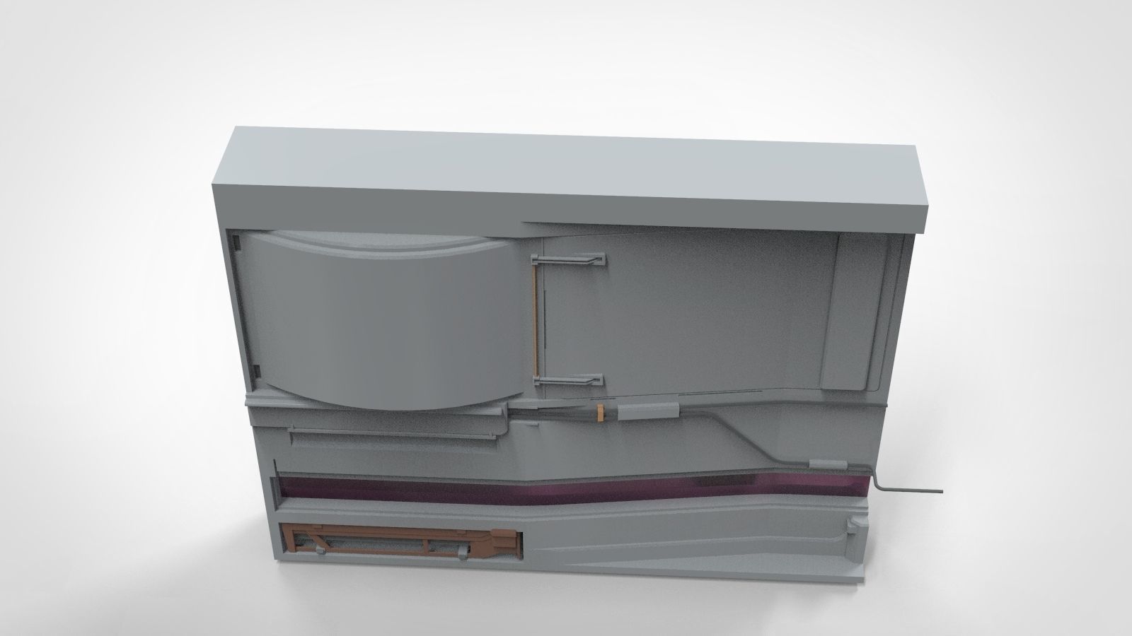 sci-fi Architecture kitbash 22 3D model_88