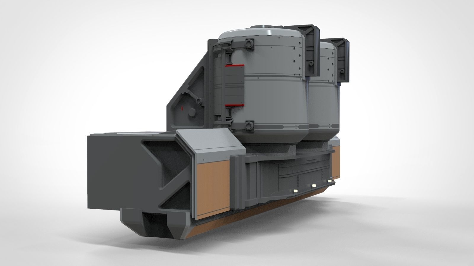 sci-fi Architecture kitbash 22 3D model_61