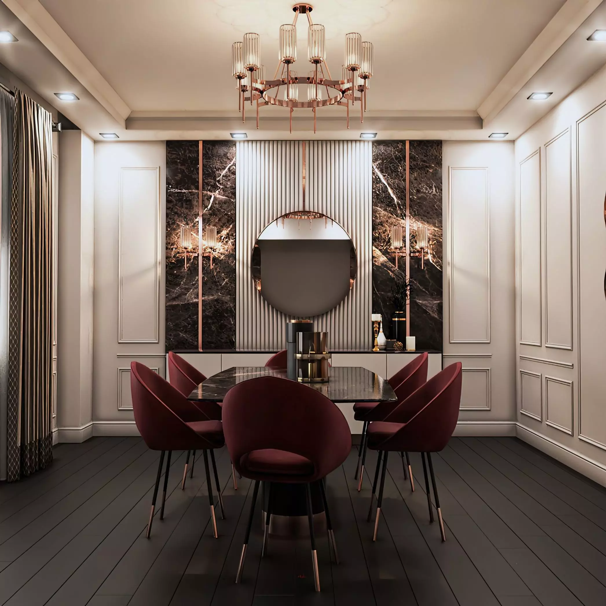 Dining Room Set 3D model