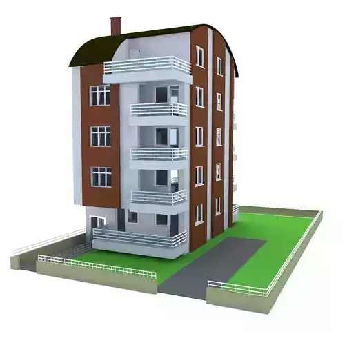 Architectural Project Five-story tonoz roof