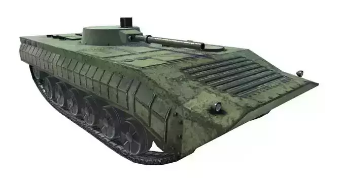 Low Poly BMP1 IFV Low-poly 3D model