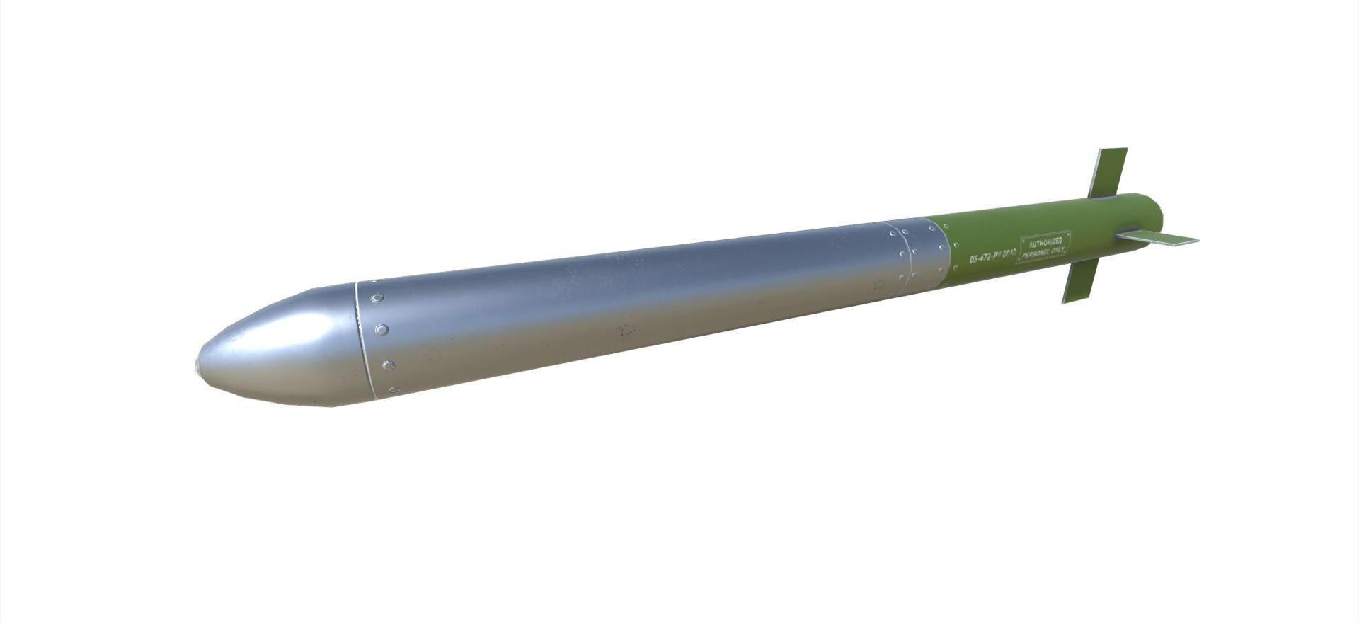 Low Poly M270 MLRS Low-poly 3D model_14