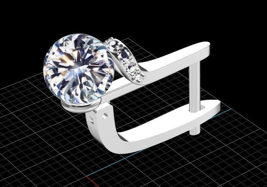 Earrings 43 3D print model_11