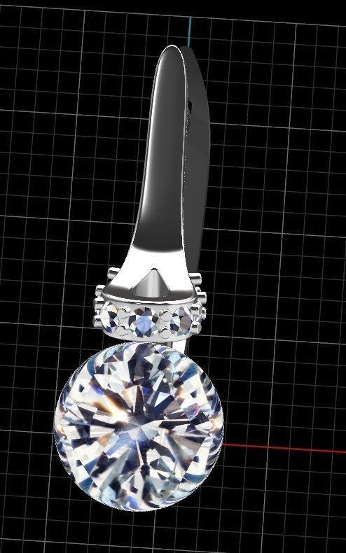 Earrings 43 3D print model_10