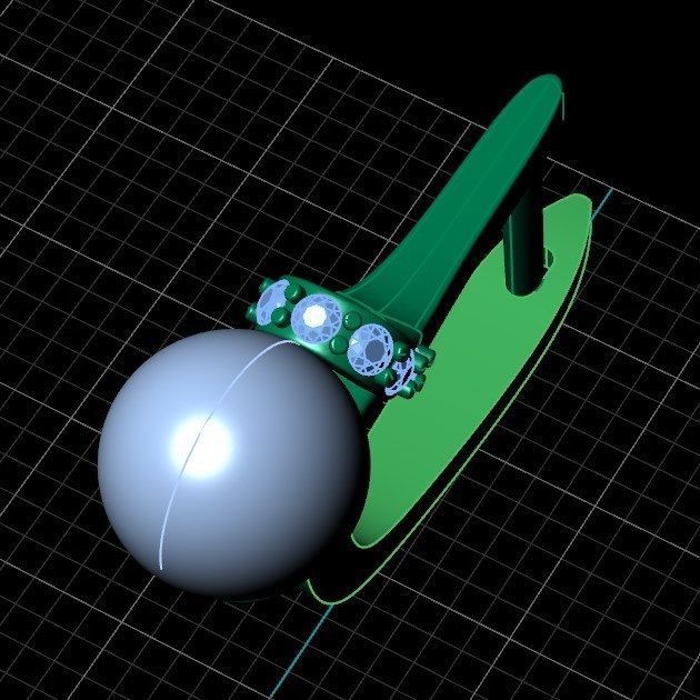 Earrings 43 3D print model_5