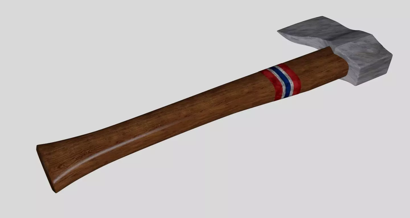 Wooden axe from GTA 5 3D model