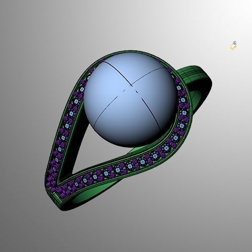 Ring 44 3D print model_2