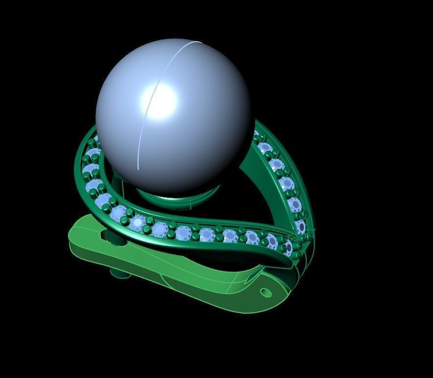 Earrings 44 3D print model_14