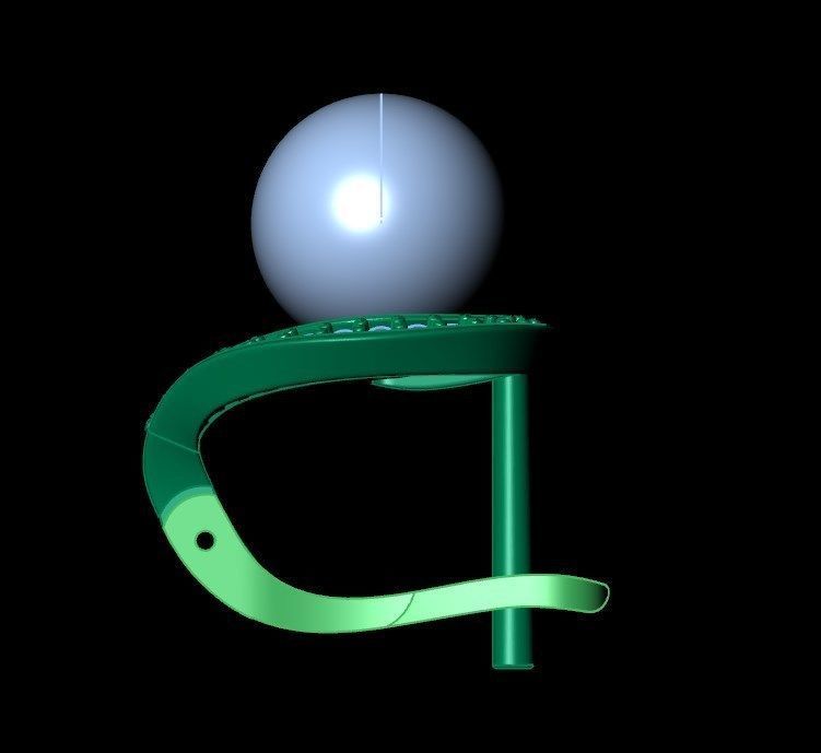 Earrings 44 3D print model_9