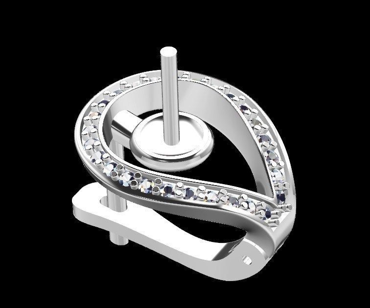 Earrings 44 3D print model_19