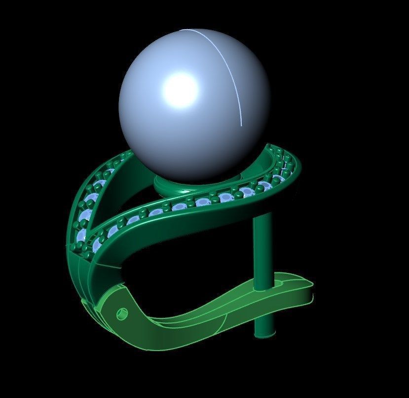 Earrings 44 3D print model_11