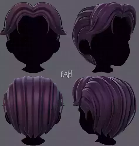 3D Hair style for boy V41