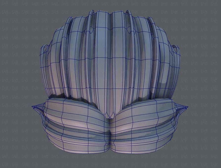 3D Hair style for boy V41 Low-poly 3D model_34