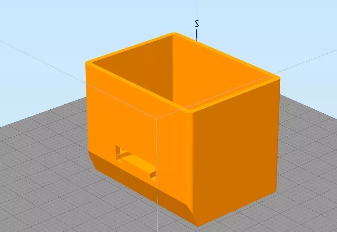 Audi A3 trunk container 3D print model_0
