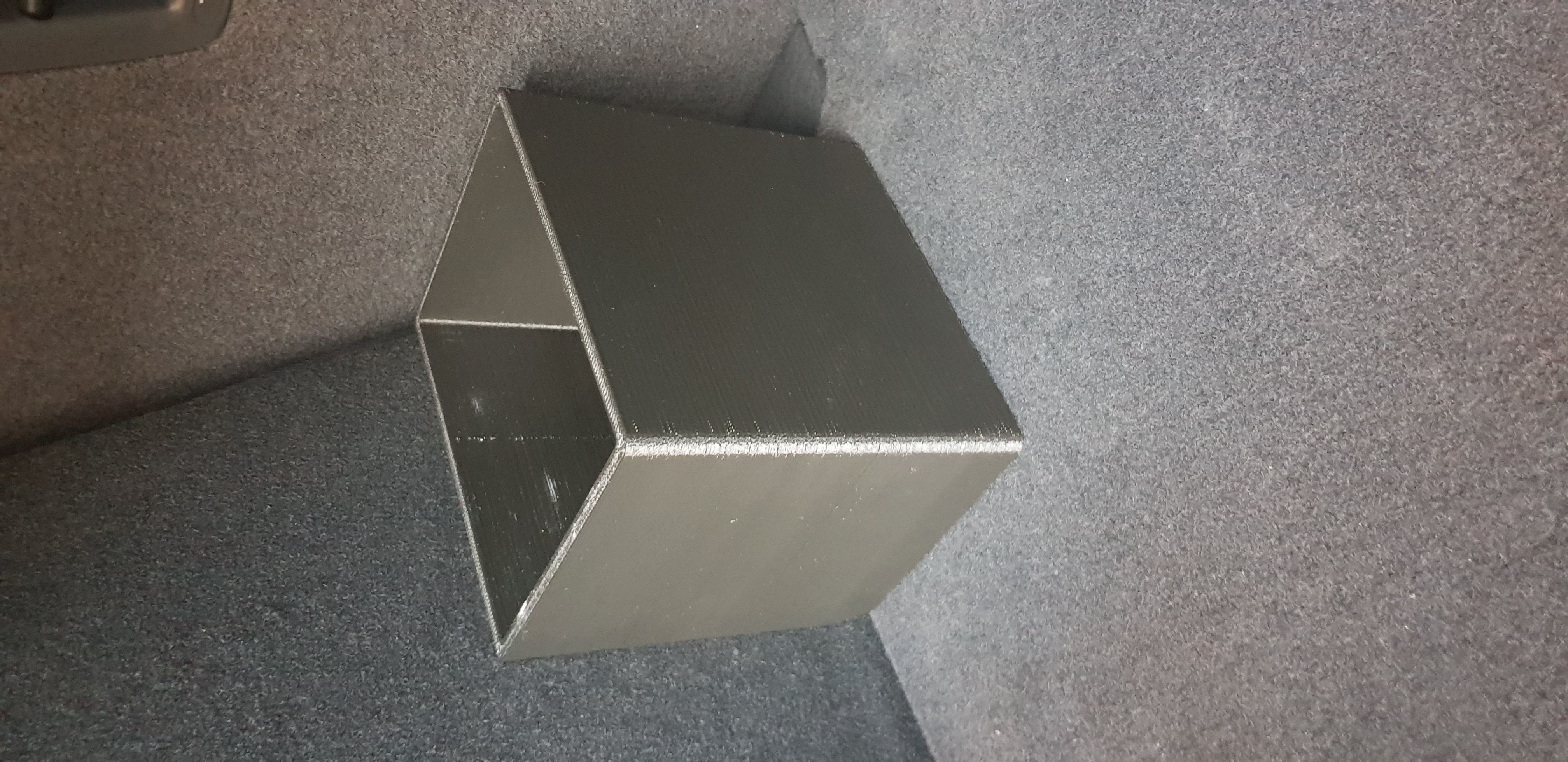 Audi A3 trunk container 3D print model_3