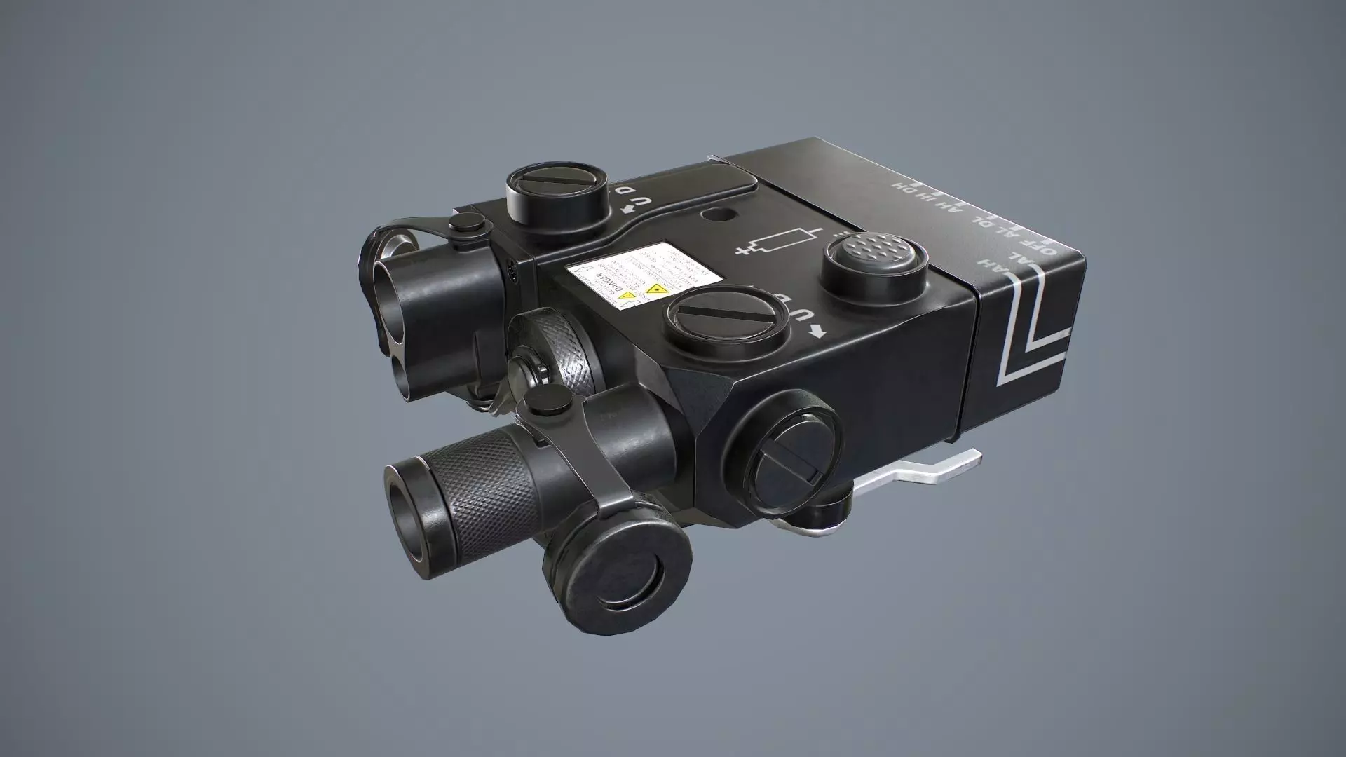 Aiming Laser DBAL-A3 Low-poly 3D model_0
