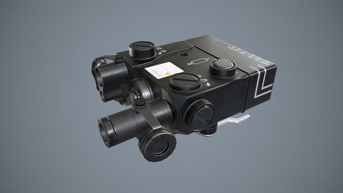 Aiming Laser DBAL-A3 Low-poly 3D model