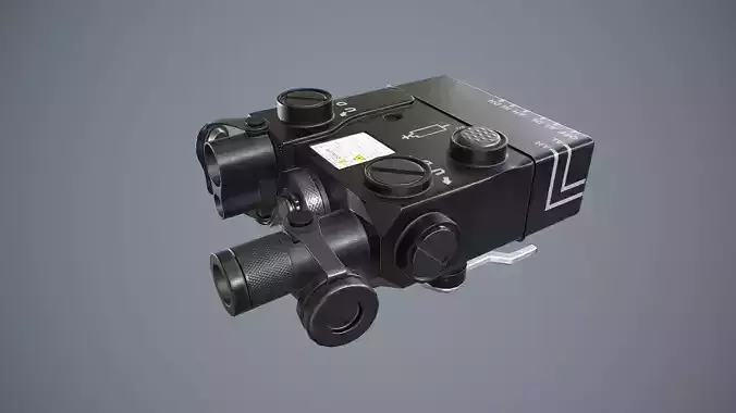 Aiming Laser DBAL-A3 Low-poly 3D model