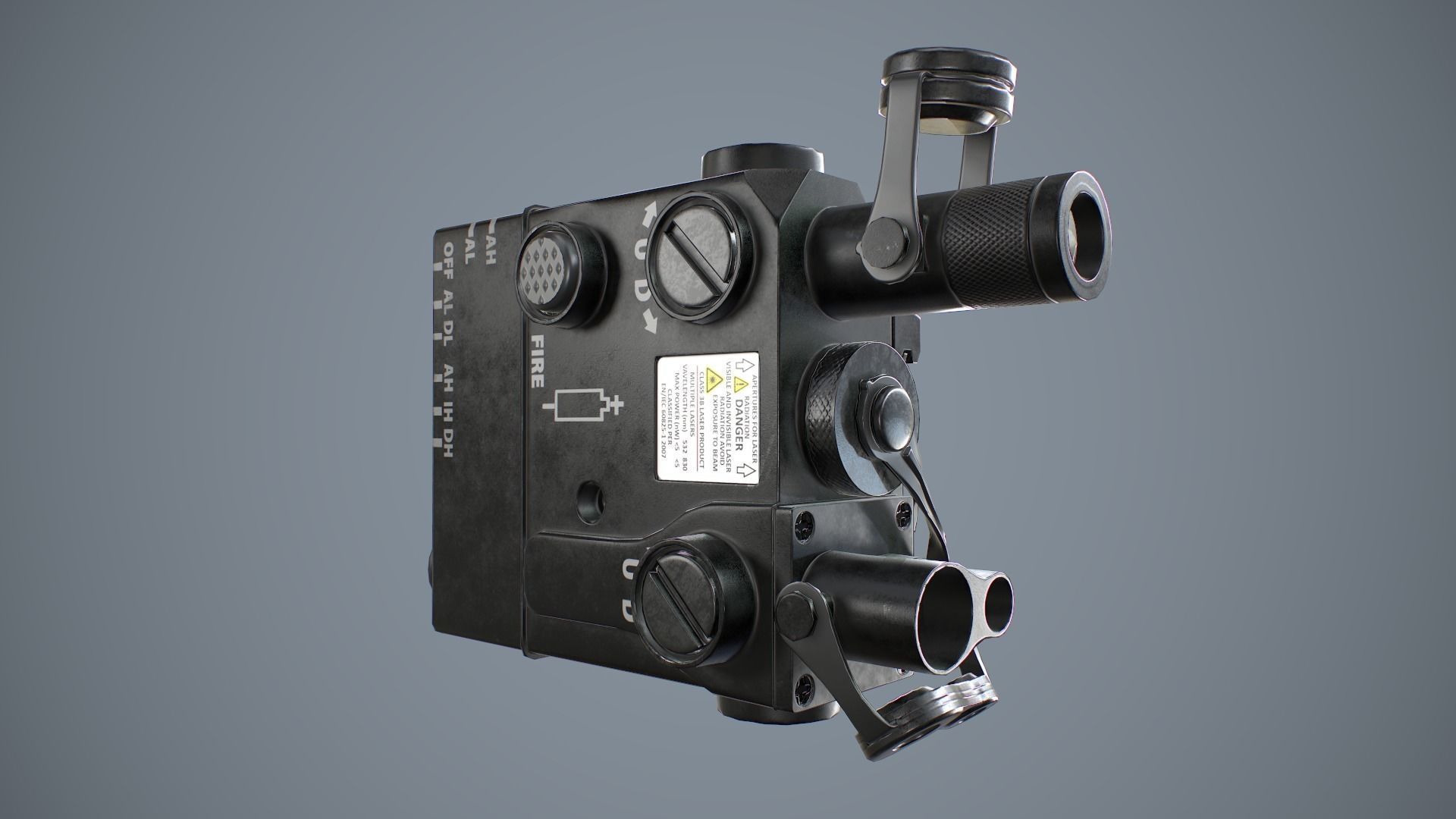 Aiming Laser DBAL-A3 Low-poly 3D model_12