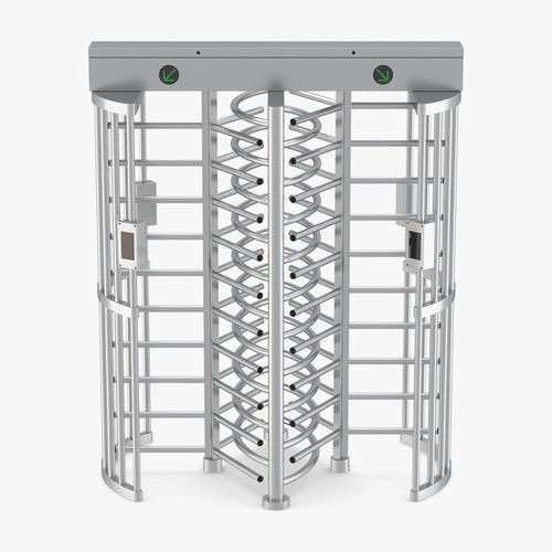 Turnstile Dual Gate Full Height 3D model