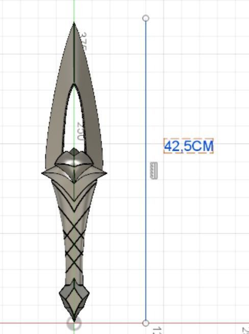 Akali KDA s Kunai  Kama 3D PRINTING FILES cosplay 3D print model_7