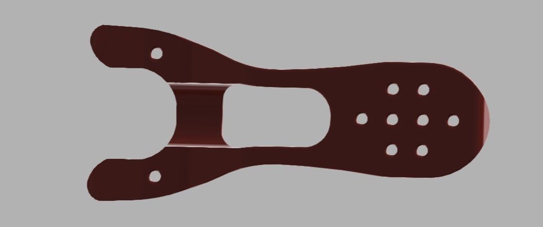 Canyon Garmin Mount for H11 and H36 Aero Cockpit 3D print model_6