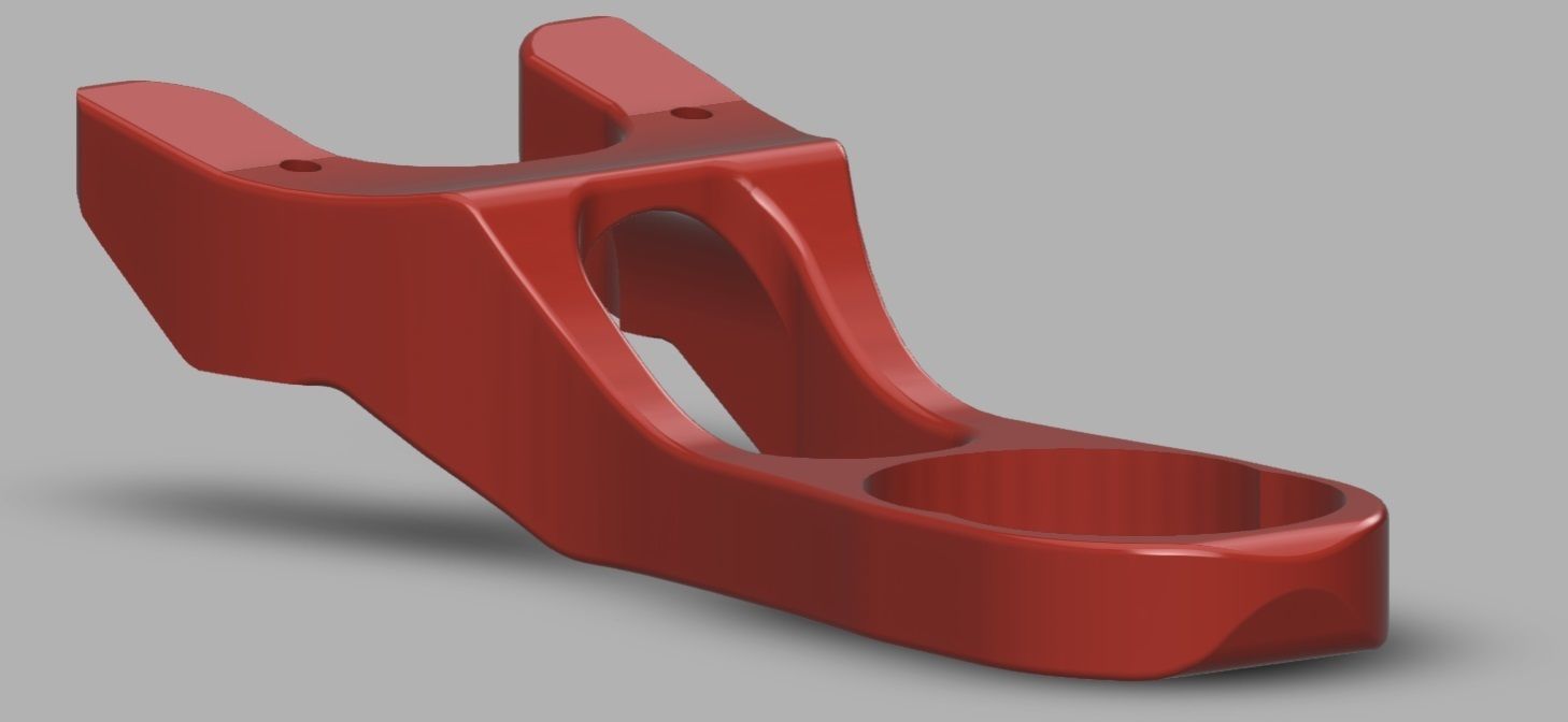 Canyon Garmin Mount for H11 and H36 Aero Cockpit 3D print model_8