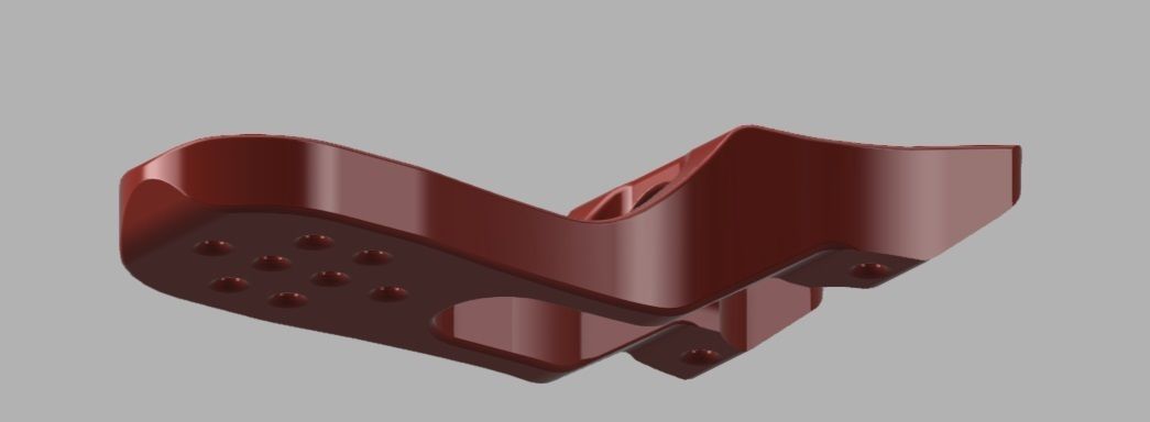 Canyon Garmin Mount for H11 and H36 Aero Cockpit 3D print model_9