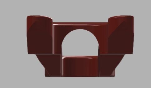 Canyon Garmin Mount for H11 and H36 Aero Cockpit 3D print model_5