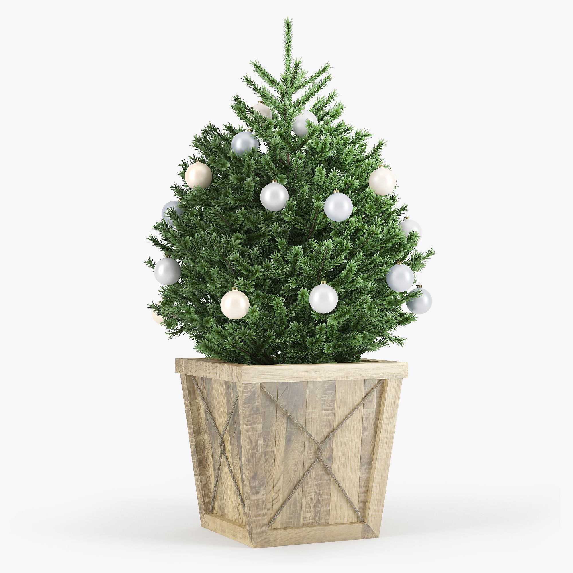 Christmas tree 02 3D model_2