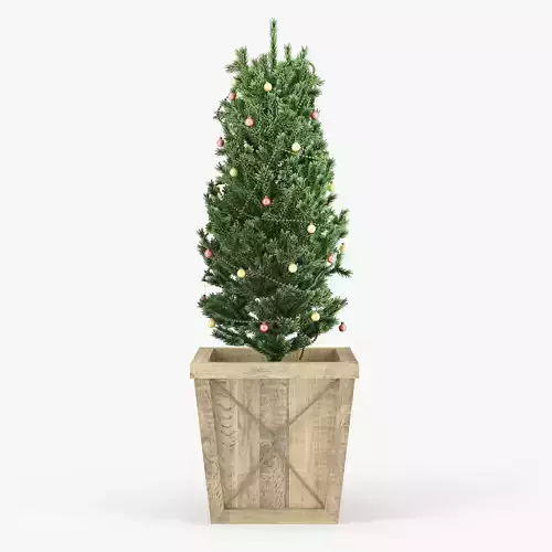 Christmas tree 03 3D model