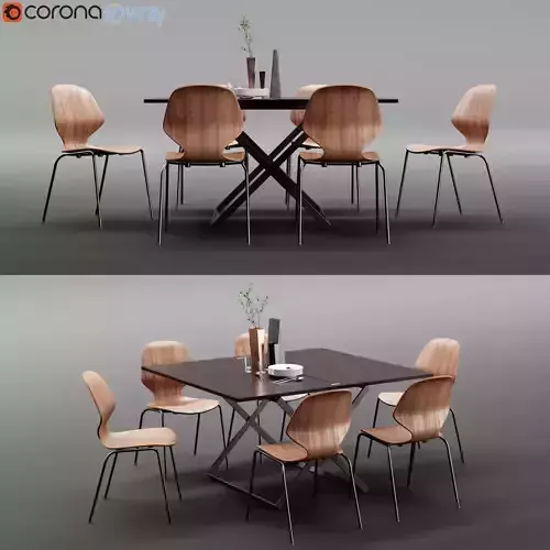 Boconcept Florence Chair Rubi Table