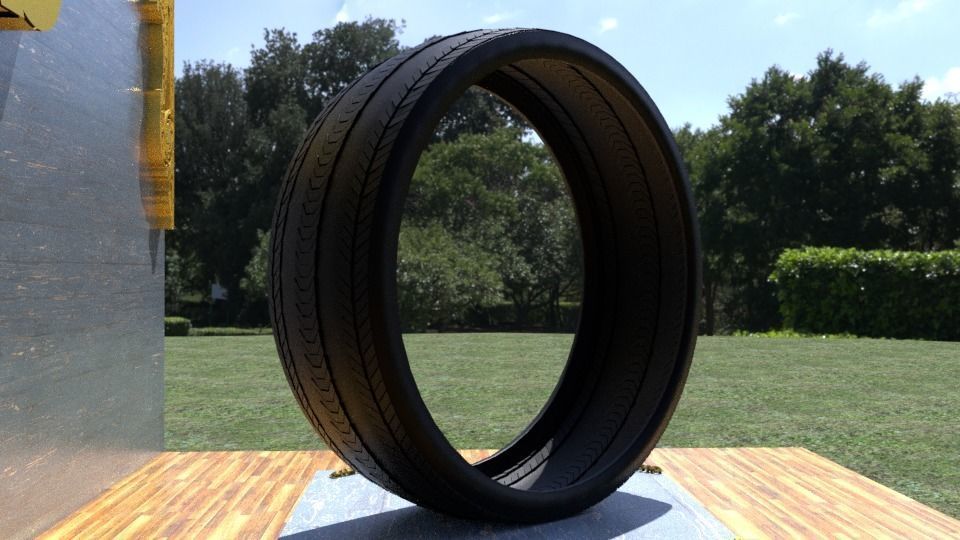 ORTAS TIRE NO 17 GAME READY AND 3D PRINTABLE 3D print model_9