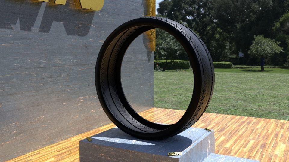 ORTAS TIRE NO 20 GAME READY AND 3D PRINTABLE 3D print model_9
