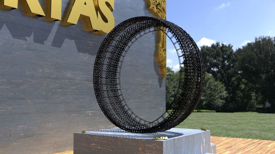 ORTAS TIRE NO 20 GAME READY AND 3D PRINTABLE 3D print model_6